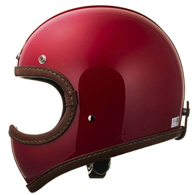 DOT TOECUTTER LEATHER RIM SHOT BROWN LEATHER RED