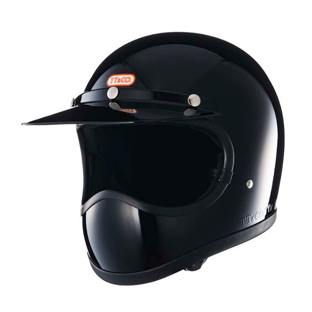 cotter motorcycles helmets TT&CO. TOECUTTER SG/DOT STANDARD BLACK SMALL FULL FACE MOTORCYCLE HELMET JAPANESE / DOT STANDARD