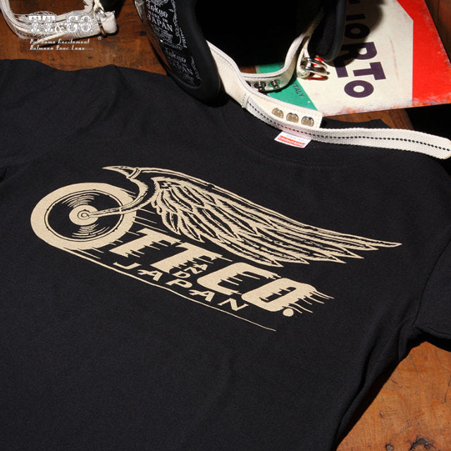 FLYING WHEEL T-SHIRT BLACK
