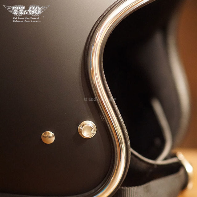 DOT SUPER MAGNUM CHROME TRIM MATT BLACK