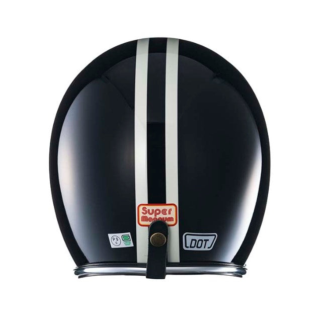 DOT SUPER MAGNUM TWO LINES CHROME TRIM BLACK