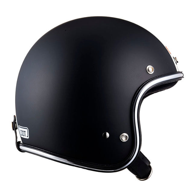 DOT SUPER MAGNUM TWO LINES CHROME TRIM MATTBLACK