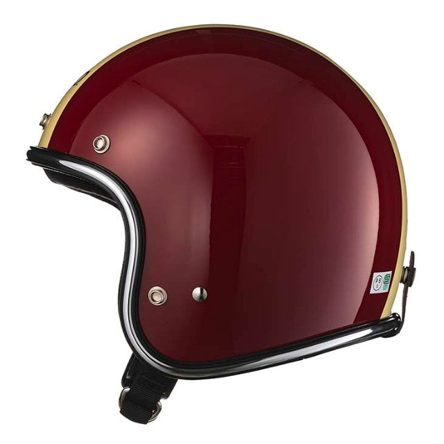 DOT SUPER MAGNUM MAGNUM RACER CHROME TRIM RED