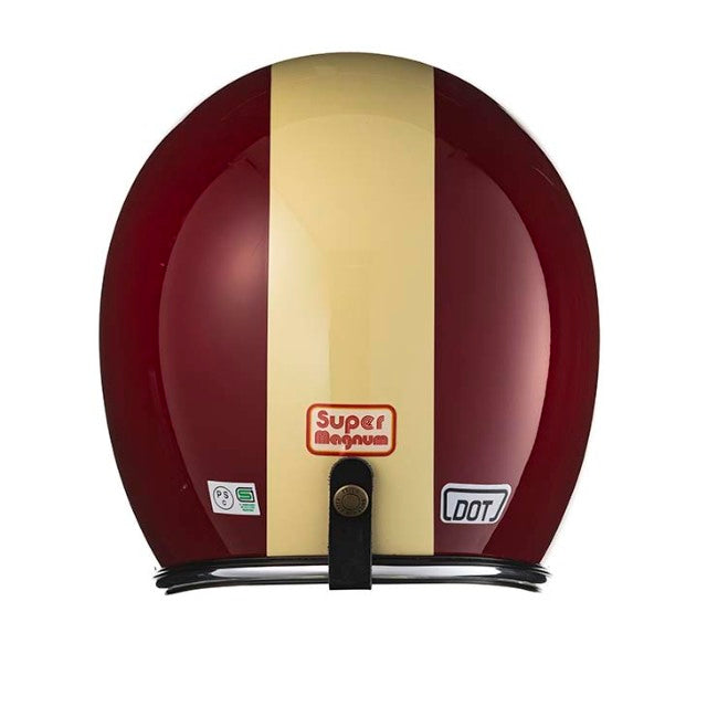 DOT SUPER MAGNUM MAGNUM RACER CHROME TRIM RED