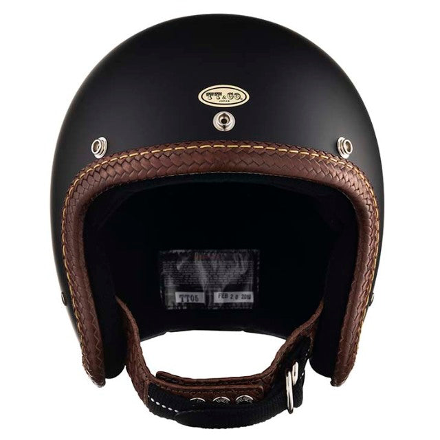 DOT SUPER MAGNUM LEATHER RIM SHOT BASKET BROWN LEATHER MATT BLACK