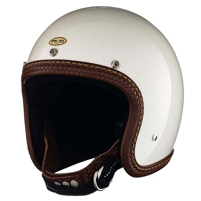 DOT SUPER MAGNUM LEATHER RIM SHOT BASKET BROWN LEATHER IVORY