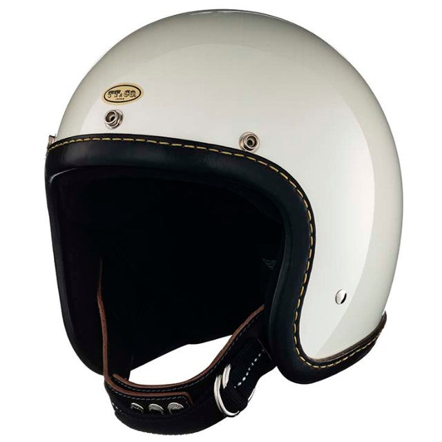 DOT SUPER MAGNUM LEATHER RIM SHOT BLACK LEATHER IVORY