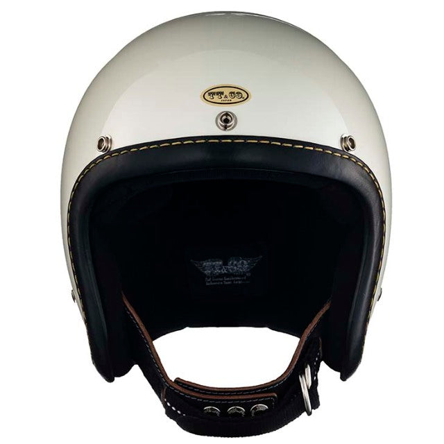 DOT SUPER MAGNUM LEATHER RIM SHOT BLACK LEATHER IVORY