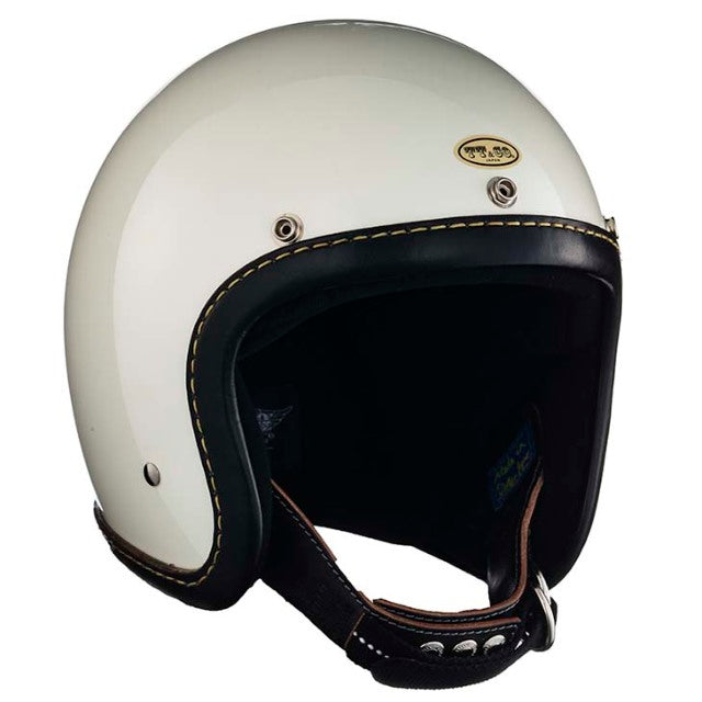 DOT SUPER MAGNUM LEATHER RIM SHOT BLACK LEATHER IVORY
