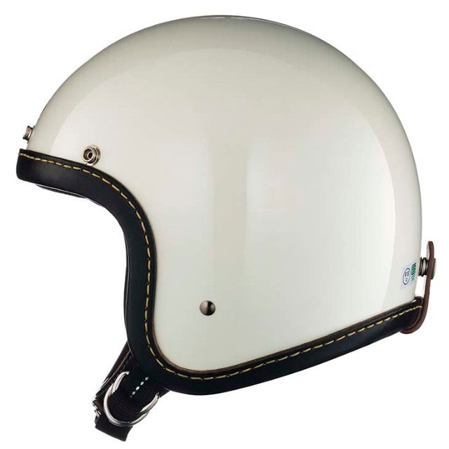 DOT SUPER MAGNUM LEATHER RIM SHOT BLACK LEATHER IVORY