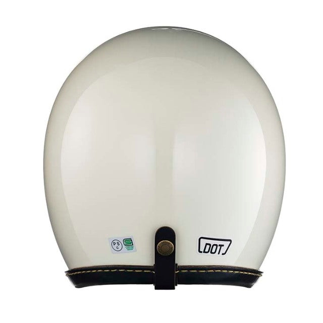 DOT SUPER MAGNUM LEATHER RIM SHOT BLACK LEATHER IVORY