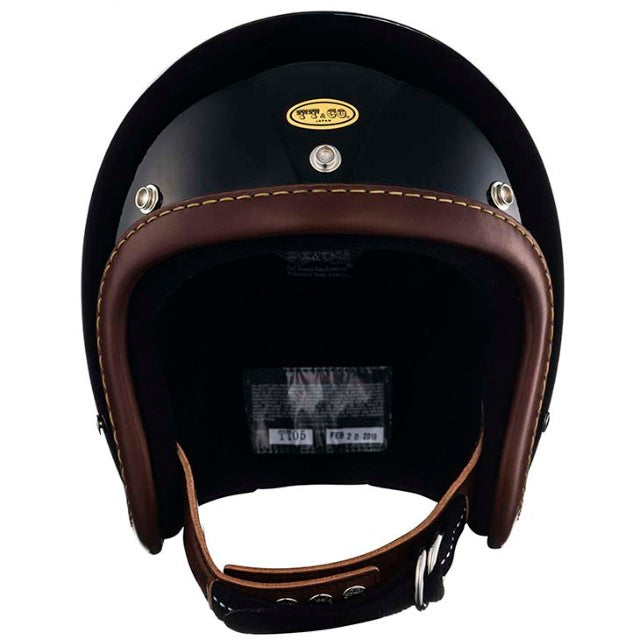 DOT SUPER MAGNUM LEATHER RIM SHOT BROWN LEATHER BLACK