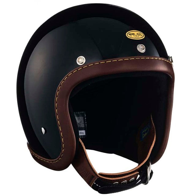 DOT SUPER MAGNUM LEATHER RIM SHOT BROWN LEATHER BLACK