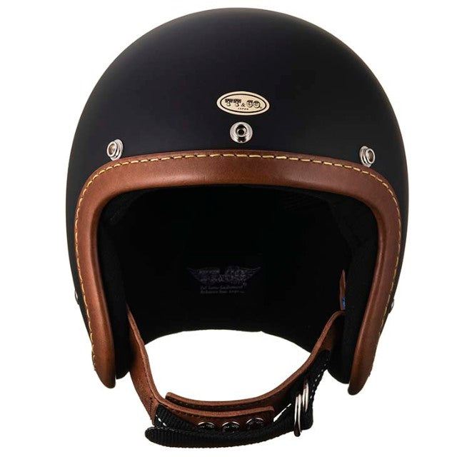 DOT SUPER MAGNUM LEATHER RIM SHOT BROWN LEATHER MATT BLACK
