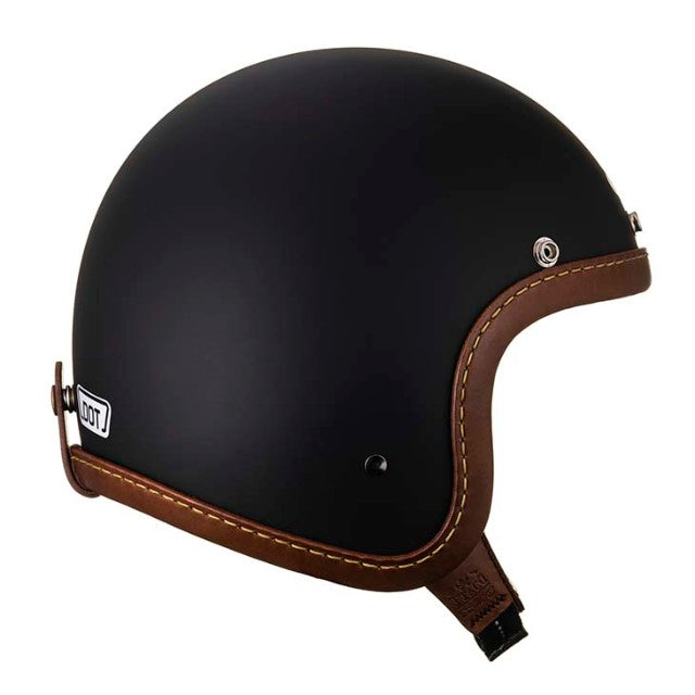 DOT SUPER MAGNUM LEATHER RIM SHOT BROWN LEATHER MATT BLACK