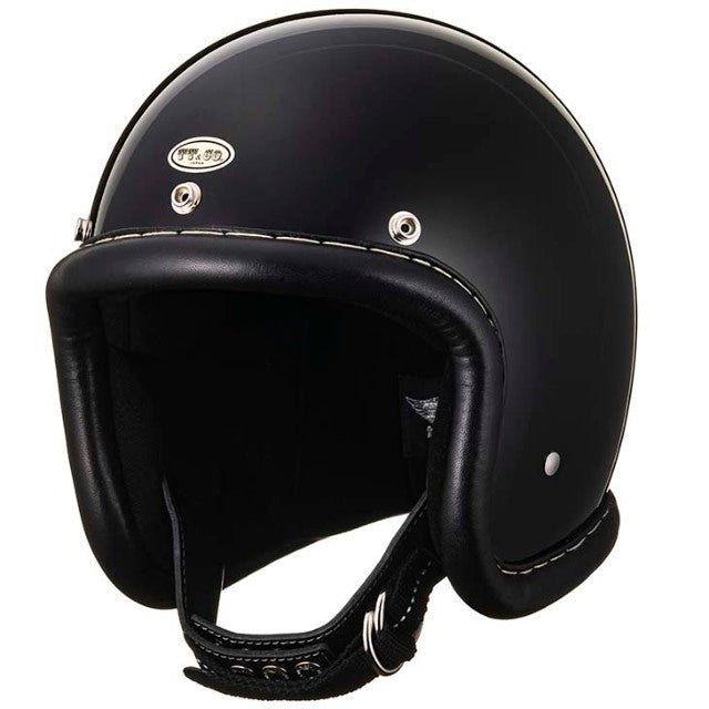 圆点超级大号复古皮革装饰黑色皮革黑色