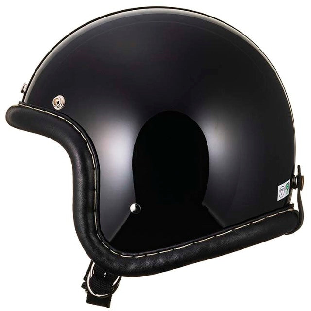 圆点超级大号复古皮革装饰黑色皮革黑色