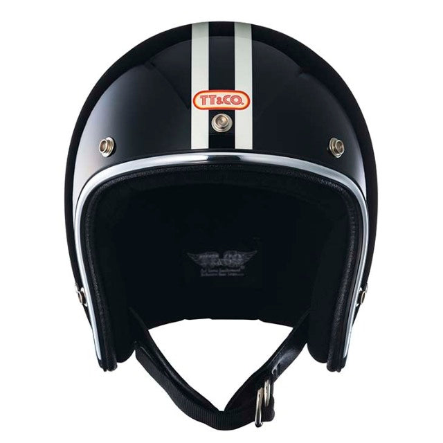 SUPER MAGNUM XXL SIZE TWO LINES CHROME TRIM BLACK