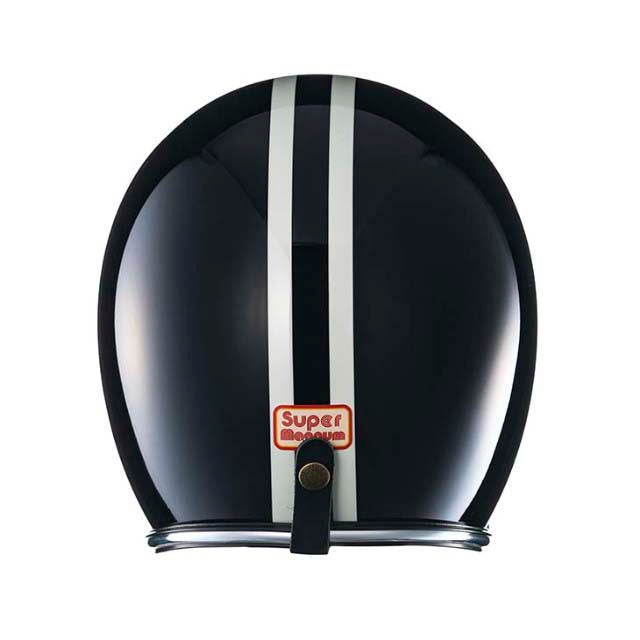 SUPER MAGNUM XXL SIZE TWO LINES CHROME TRIM BLACK