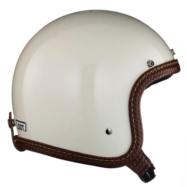 SUPER MAGNUM XXL LEATHER RIM SHOT BASKET BROWN LEATHER IVORY