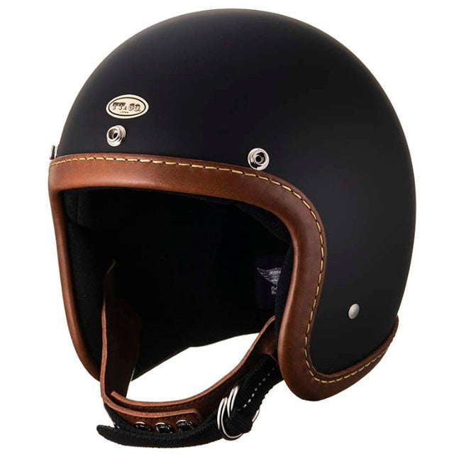 SUPER MAGNUM XXL 皮革边缘射击棕色皮革哑光黑色