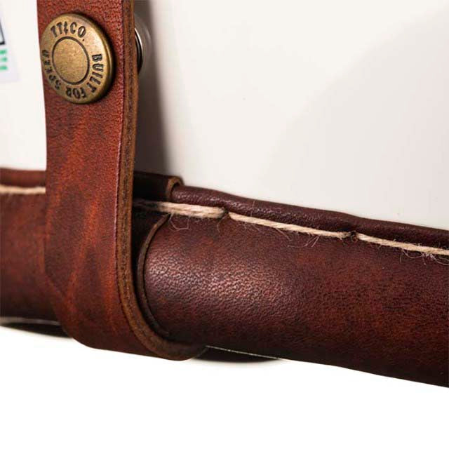 SUPER MAGNUM XXL VINTAGE LEATHER TRIM BROWN LEATHER IVORY