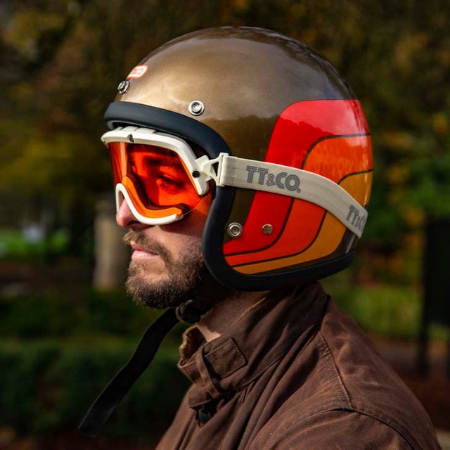 TT GOGGLES MODEL A IVORY