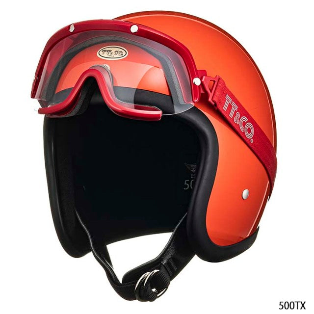 TT GOGGLES MODEL A RED