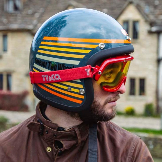 TT GOGGLES MODEL A RED