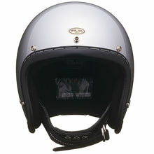 Load image into Gallery viewer, DOT SUPER MAGNUM GENUINE LEATHER TRIM BLACK LEATHER SILVER METALLIC
