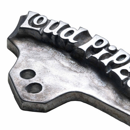LICENSE PLATE TOPPER – “LOUD PIPES SAVE LIVES”