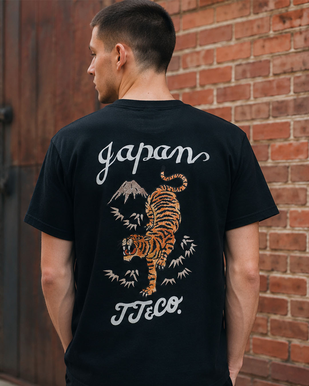 The Tiger Black T-shirt