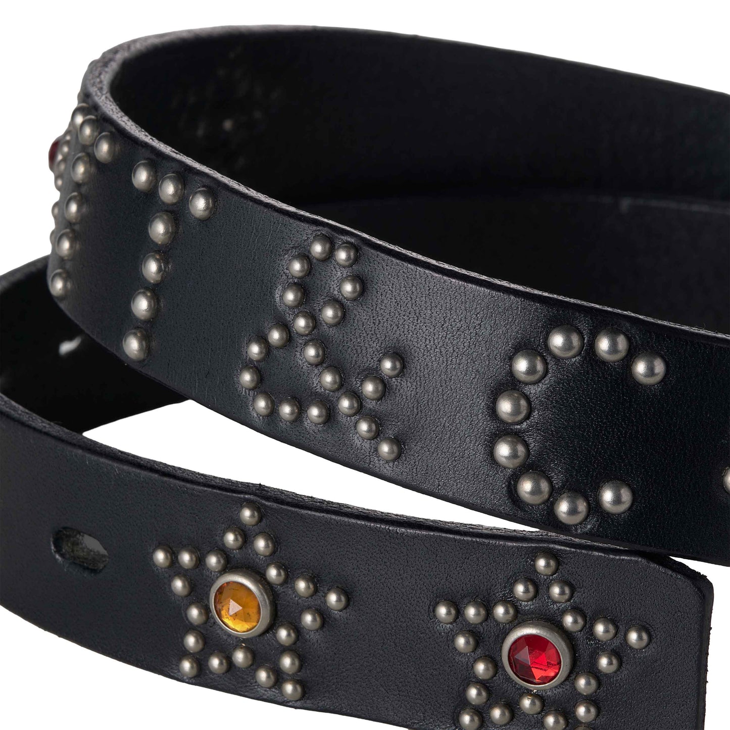 HTC × TT&CO. Genuine Leather Studded Belt - Limited Edition