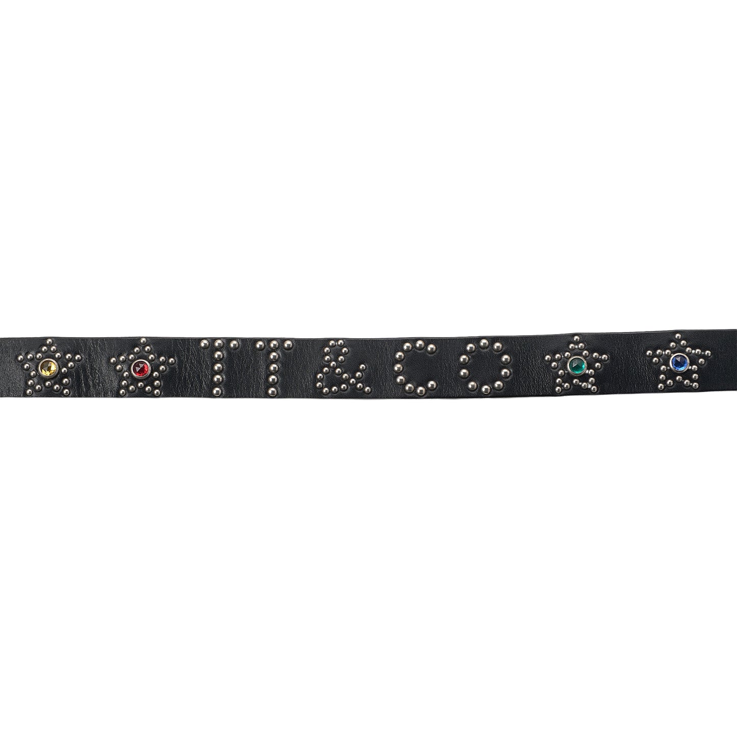 HTC × TT&CO. Genuine Leather Studded Belt - Limited Edition