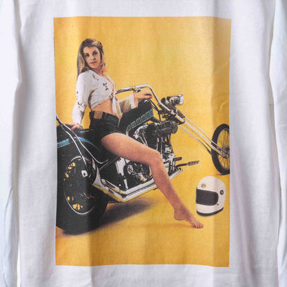 70’s L/S T-SHIRT WHITE