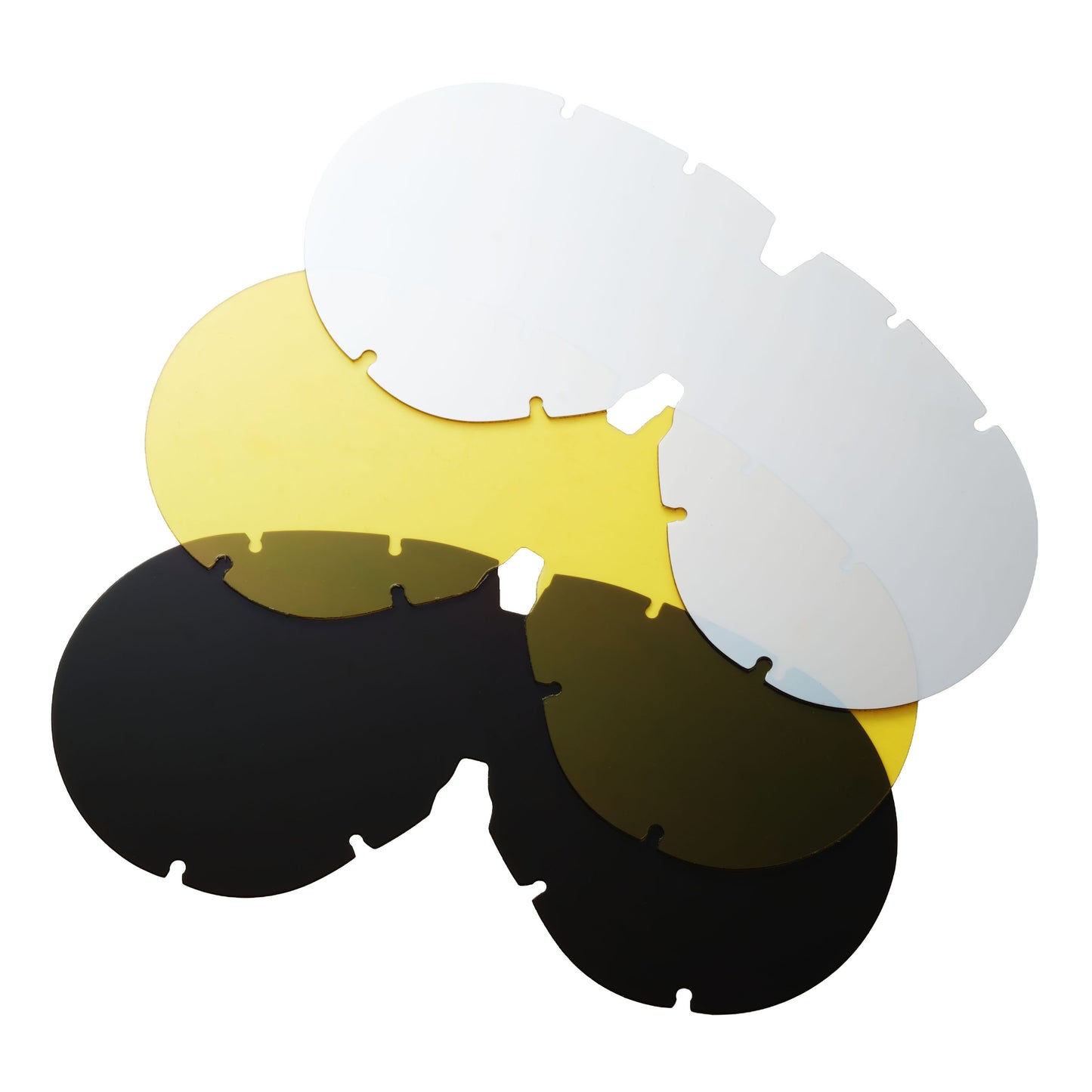 LENS SET FOR TT GOGGLES MODEL C