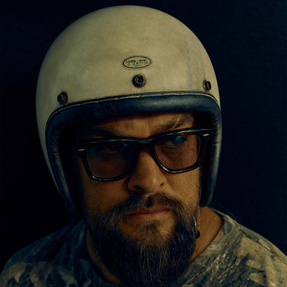 点超级马格努扭曲真皮装饰黑色皮革银色金属