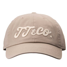 Load image into Gallery viewer, TT&amp;CO. CAP BEIGE WHITE LOGO
