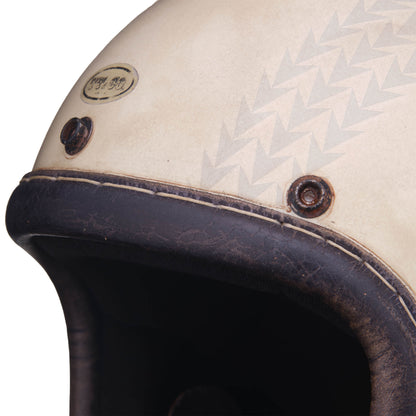 点超级马格努扭曲真皮装饰黑色皮革银色金属