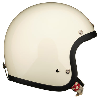 DOT SUPER MAGNUM DOUBLE STRAP RED CHECKER IVORY