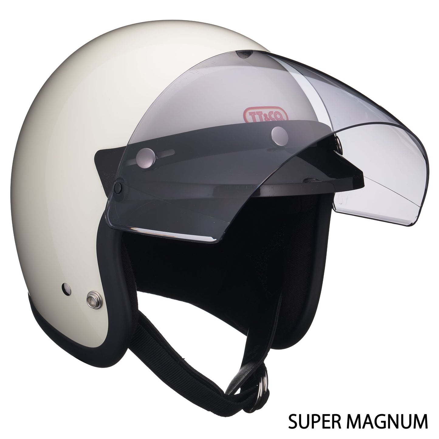 VISOR BLACK WITH FLIP UP SHIELD LIGHT SMOKE