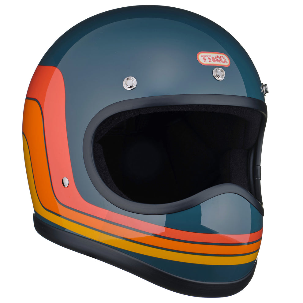 TT&CO. TOECUTTER SG/DOT 70's LINE VINTAGE BLUE SMALL FULL FACE ...