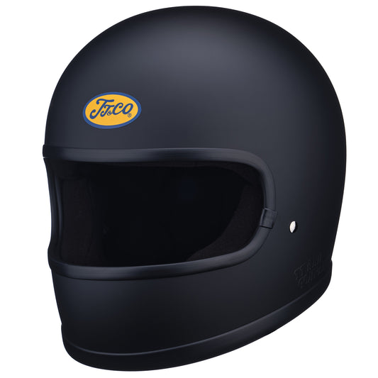 TT&CO. STAR SG/DOT STANDARD MATT BLACK Shield not included left diagonal