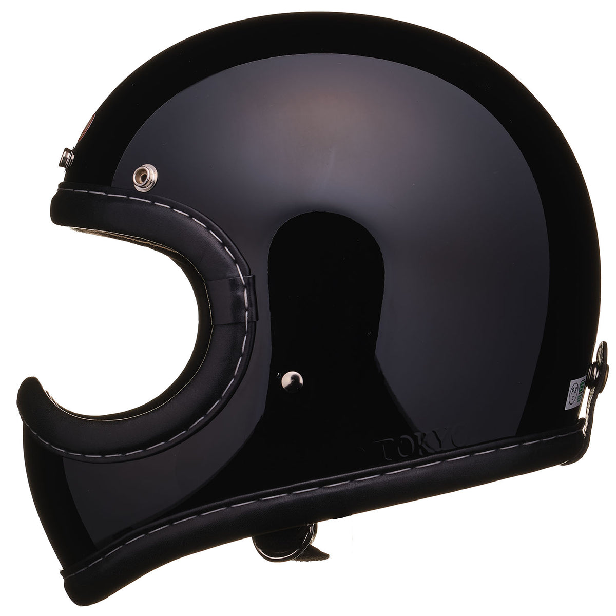 TT&CO. TOECUTTER SG/DOT GENUINE LEATHER TRIM BLACK LEATHER BLACK SMALL ...