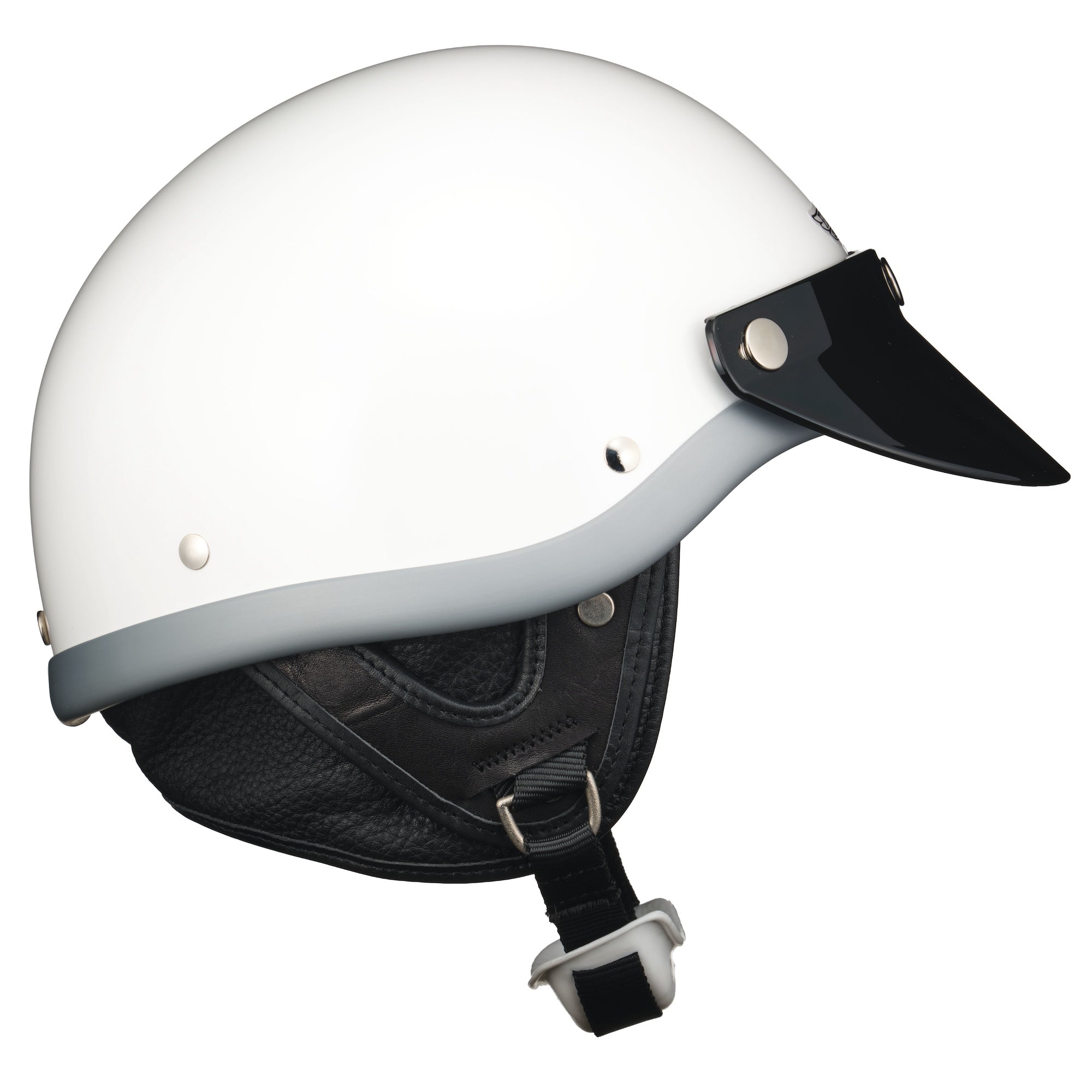 ショーティーShorty Half Helmet ホワイト SHORTY – TT AND CO GLOBAL
