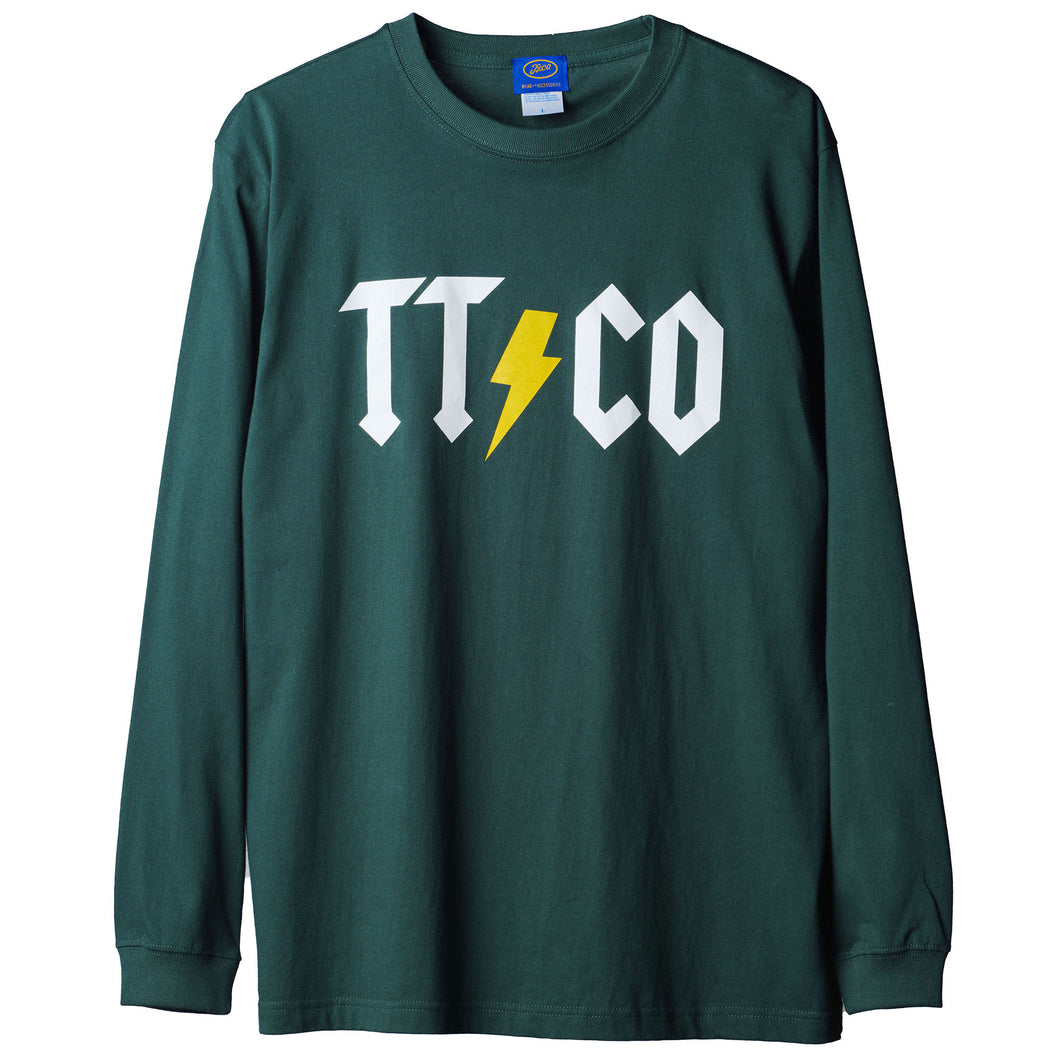 INAZUMA L/S T-SHIRT MIDORI