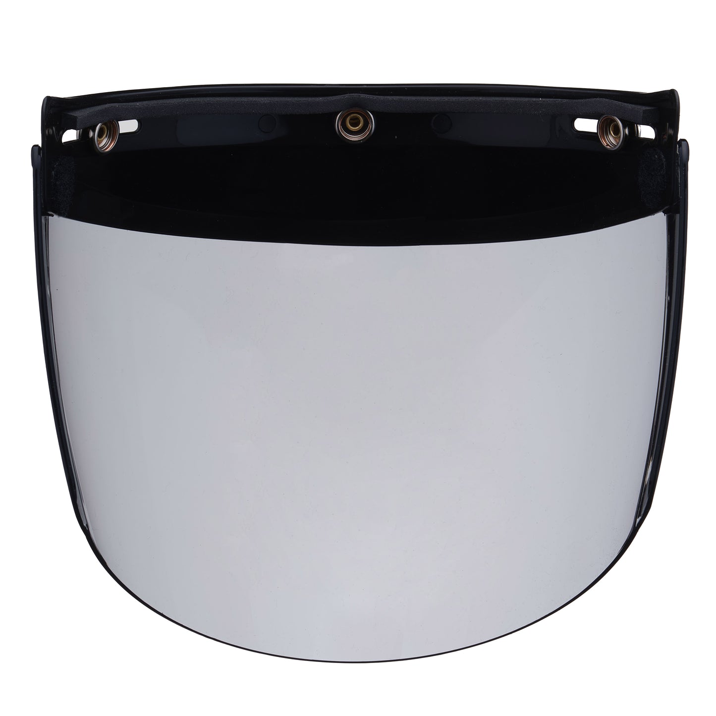 VISOR BLACK WITH FLIP UP SHIELD LIGHT SMOKE
