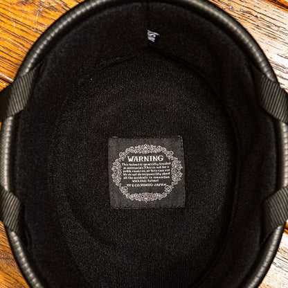 EAGLE ROAD BLACK WITH MINI VISOR MATT BLACK