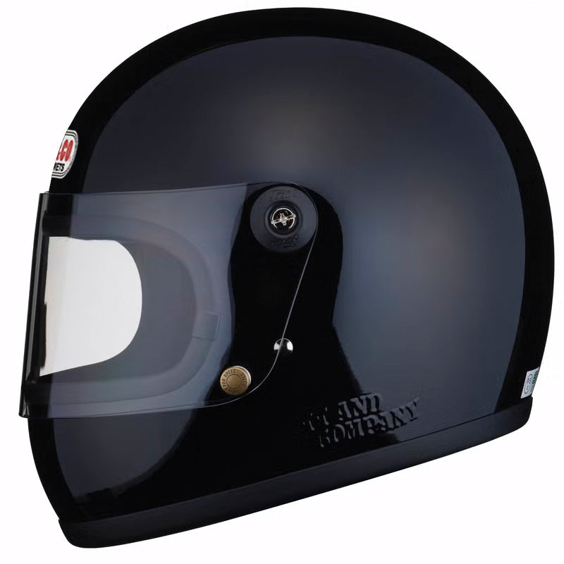 TT&CO. STAR SG/DOT STANDARD BLACK Shield included SMALL FULL FACE