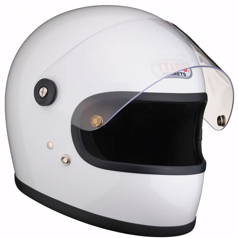 TT&CO. STAR SG/DOT STANDARD WHITE Shield included SMALL FULL FACE